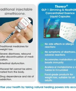 𝗧𝗵𝗼𝗻𝗲𝘀𝗿® 𝐆𝐋𝐏-𝟏 𝐒𝐥𝐢𝐦𝐦𝐢𝐧𝐠 & 𝐇𝐞𝐚𝐥𝐭𝐡 𝐔𝐥𝐭𝐫𝐚 𝐂𝐨𝐧𝐜𝐞𝐧𝐭𝐫𝐚𝐭𝐞𝐝 𝐄𝐬𝐬𝐞𝐧𝐜𝐞 𝐋𝐢𝐪𝐮𝐢𝐝 𝐏𝐞𝐚𝐫𝐥𝐬 - 𝐍𝐀𝐃+ 𝐌𝐨𝐫𝐢𝐧𝐠𝐚 & 𝐀𝐂𝐕 & 𝐊𝐞𝐭𝐨 𝐁𝐇𝐁