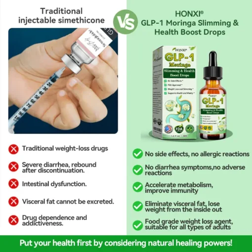 𝐇𝐎𝐍𝐗𝐈® 𝐆𝐋𝐏-𝟏 𝐌𝐨𝐫𝐢𝐧𝐠𝐚 𝐒𝐥𝐢𝐦𝐦𝐢𝐧𝐠 & 𝐇𝐞𝐚𝐥𝐭𝐡 𝐁𝐨𝐨𝐬𝐭 𝐃𝐫𝐨𝐩𝐬