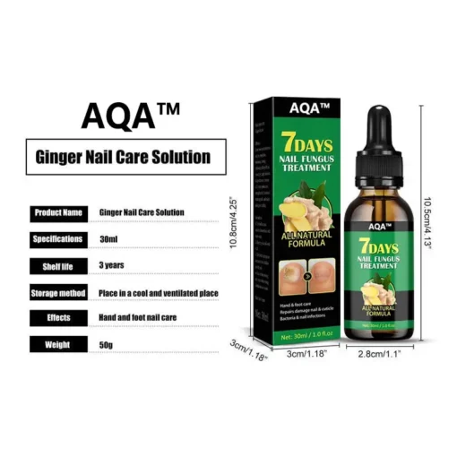 AQA™ – imbierinių nagų gydymas Nagų palaikymas Nagų priežiūra