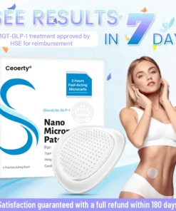 Ceoerty® GlucaLite GLP-1 나노 마이크로니들 패치
