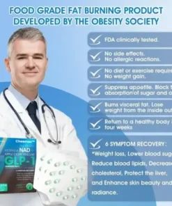 Cheemex™ GLP-1 Slimming & Health Ultra Concentrated Essence Liquid Pearls – NAD+ Moringa & ACV