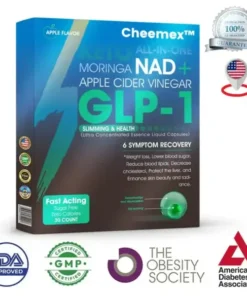 Cheemex™ GLP-1 Slimming & Health Ultra Concentrated Essence Liquid Pearls – NAD+ Moringa & ACV