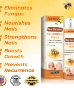 Спреј за обновување на ноктите Cvreoz® Bee Venom