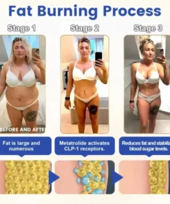 Glowrizon™GLP-1 Slimming & Health Boost Drops Pembakar lemak bermutu makanan Dikembangkan oleh The Obesity Society