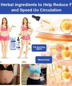 Glowrizon™GLP-1 Slimming & Health Boost Drops Pembakar lemak bermutu makanan Dikembangkan oleh The Obesity Society