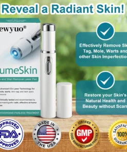 Newyuo® LumeSkin dzimumzīmju un kārpu noņemšanas lāzera pildspalva