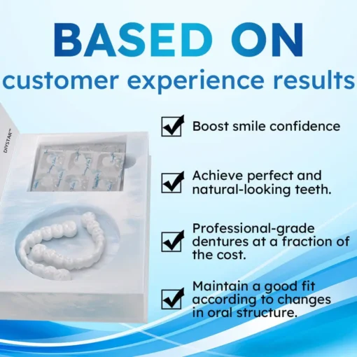 Official Store | DIYSTAR™ Moldable Dentures🧑🏽‍⚕️Obtain American Dental Association (ADA) Certification