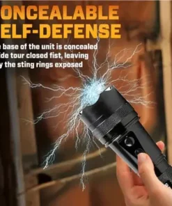 SUPTRUCK™ VoltGuard X95 Tactical Stun Flashlight