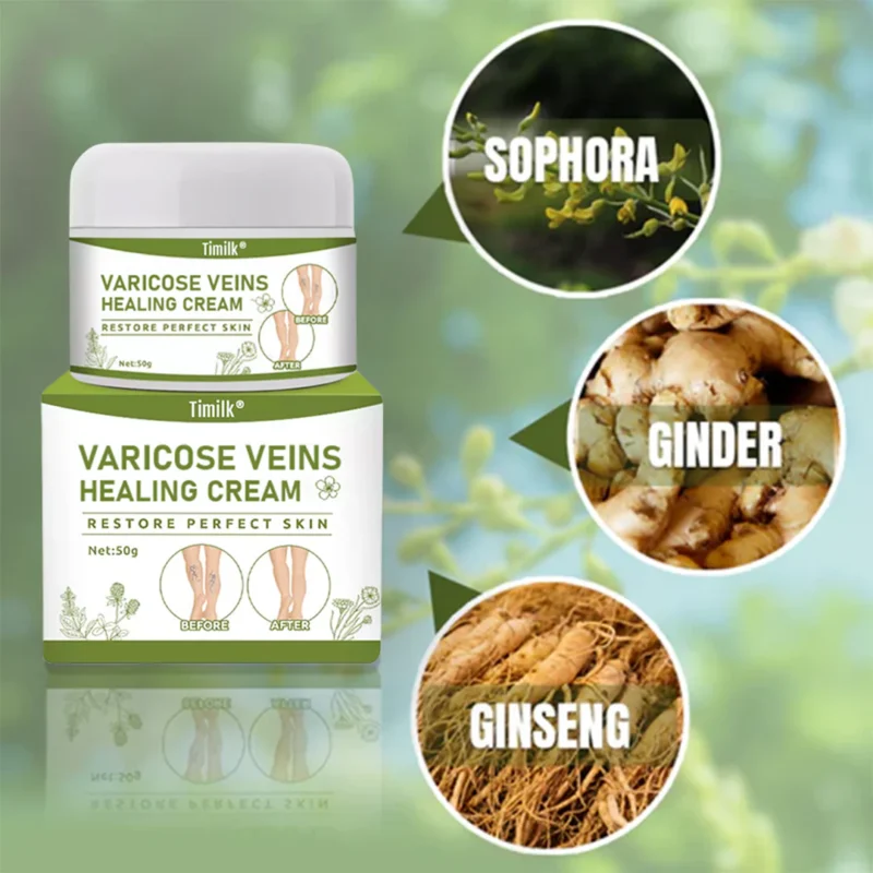 Timilk® varikozinių venų gydomasis kremas