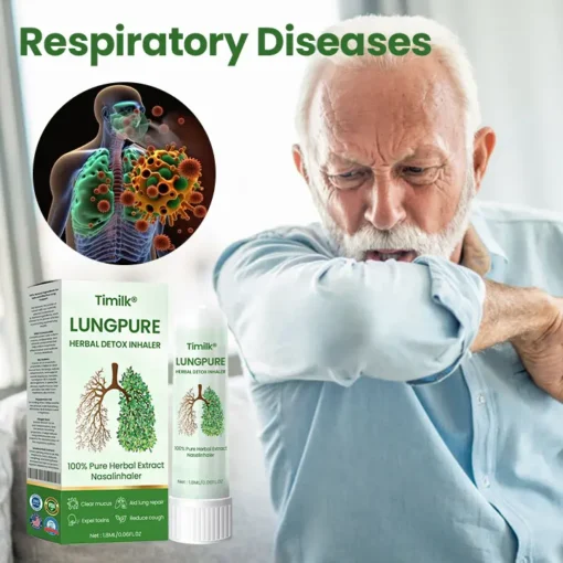 Timilk® LungPure Luibhe Detox Inhaler