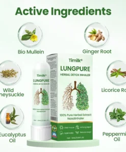 Timilk® LungPure Luibhe Detox Inhaler