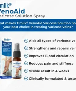 Timilk® VenoAid Varicose Solution Spray