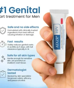 AEXZR® HPV Genital Wart Treatment Cream