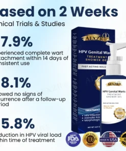 AEXZR® HPV Genital Warts Treatment Shower Gel