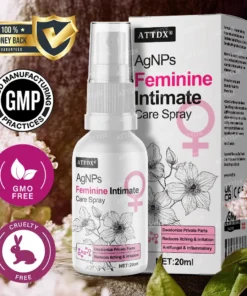 ATTDX® AgNPs Feminine Yntime Soarchspray