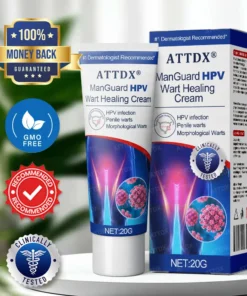 ATTDX® ManGuard HPV Wrattenhealing Crème