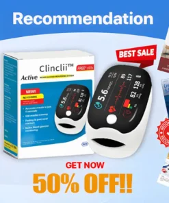 Clinclii™ GlucoSense লেজার রক্তের গ্লুকোজ পর্যবেক্ষণ ডিভাইস