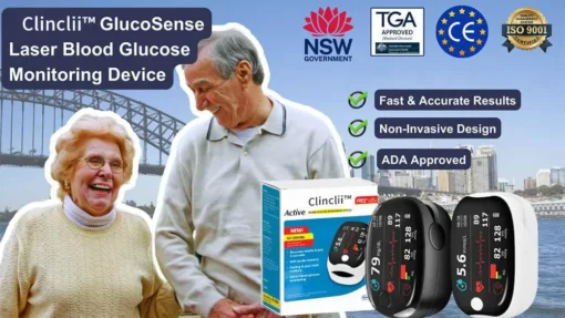 Thiết bị theo dõi đường huyết bằng laser Clinclii™ GlucoSense