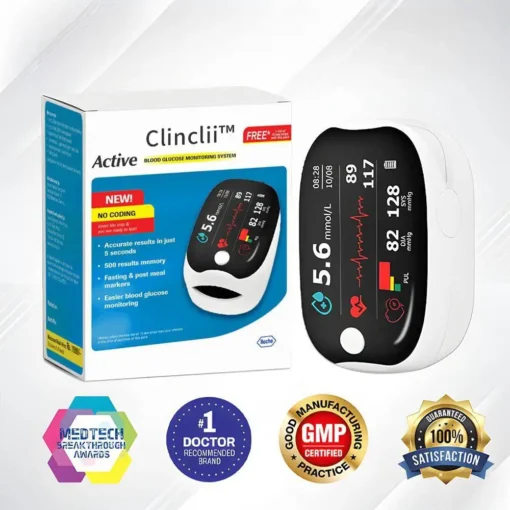 Thiết bị theo dõi đường huyết bằng laser Clinclii™ GlucoSense