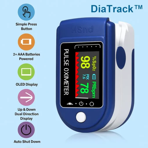 DiaTrack™️ _Klip Jari Oksimeter Nadi