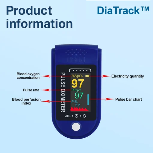 DiaTrack™️ _Klip Jari Oksimeter Nadi