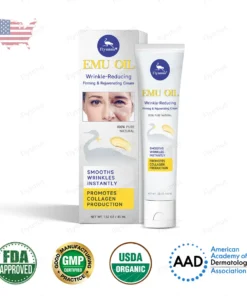 Flysmus® Emu-oalje Anti-rimpel Ferstevigjende en Revitalisearjende Crème