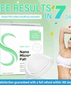 GFOUK™ SMGT-GLP-1 Nano Microneedle Patch