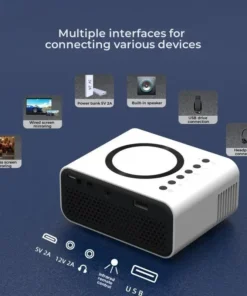 Nije miniprojektor YT300 4K Ultra HD