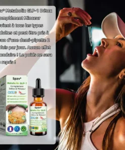 Spzv® Metabolix GLP-1 Complément Détox & Minceur