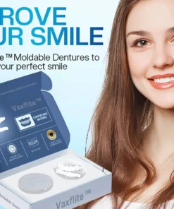 VAXFLITE™ Moldable Dentures💯 Obtain American Dental Association