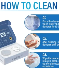 VAXFLITE™ Moldable Dentures💯 Obtain American Dental Association