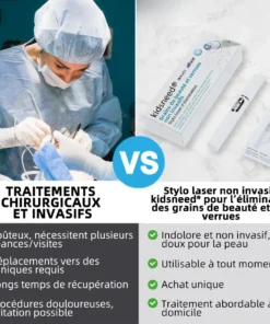 kidsneed® Grains de beauté dan verrues non invasif Stylo laser d'élimination