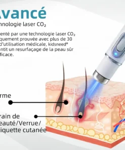 kidsneed® Grains de beauté dan verrues non invasif Stylo laser d'élimination