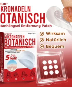 GFOUK® Mikronadeln Botanisch Hautanhängsel Entfernung Patch