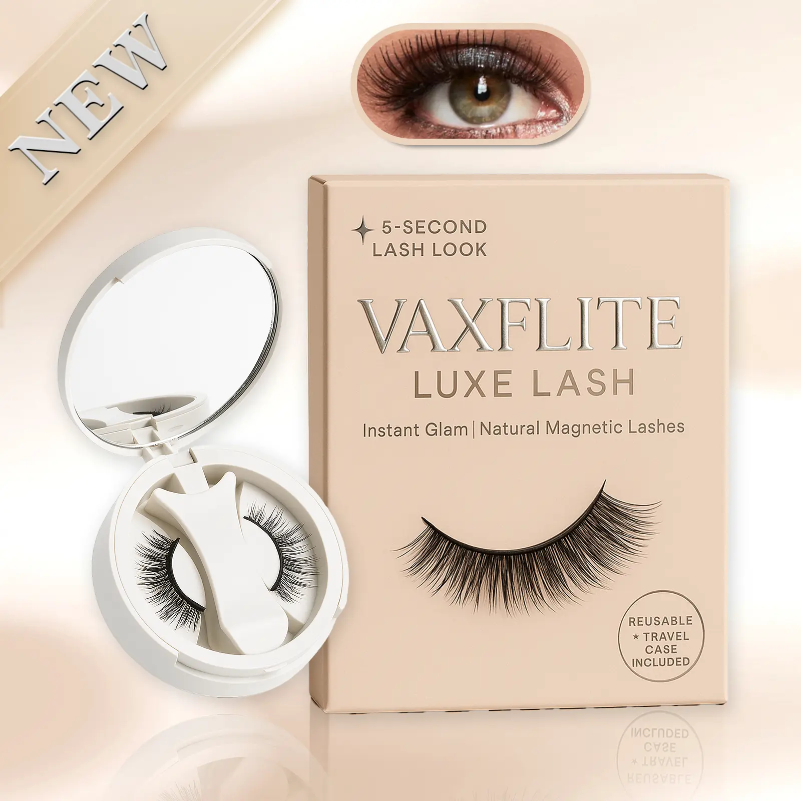 Vaxflite™ Magnetic Lashes Kit – From Bare to Bold in One Click