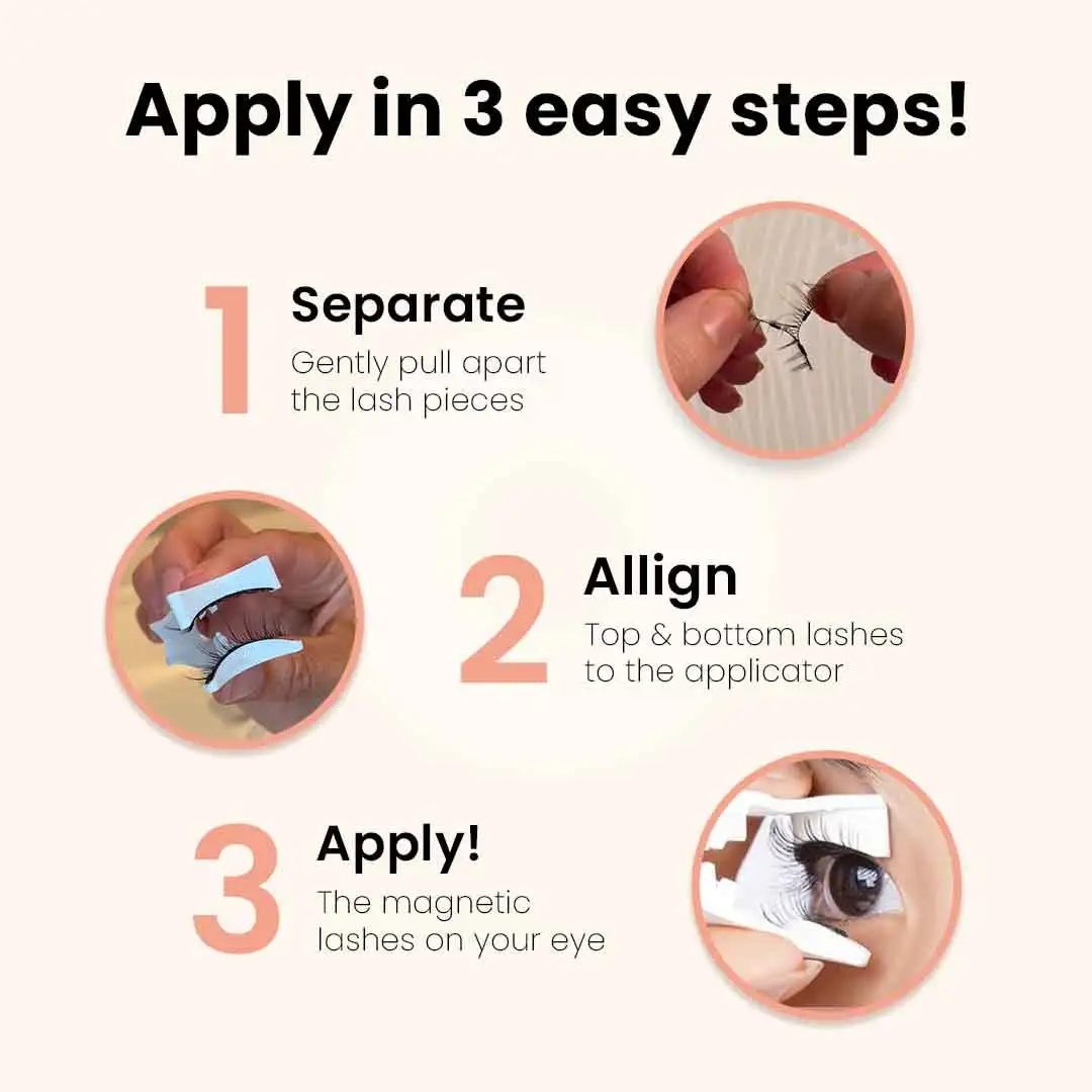 Vaxflite™ Magnetic Lashes Kit – From Bare to Bold in One Click