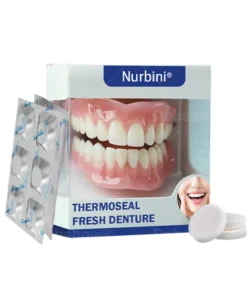 𝐍𝐮𝐫𝐛𝐢𝐧𝐢® 𝐓𝐡𝐞𝐫𝐦𝐨𝐒𝐞𝐚𝐥 𝐅𝐫𝐞𝐬𝐡 𝐃𝐞𝐧𝐭𝐮𝐫𝐞- ✅ Clinically proven to completely solve denture slippage and discomfort