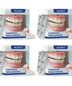 𝐍𝐮𝐫𝐛𝐢𝐧𝐢® 𝐓𝐡𝐞𝐫𝐦𝐨𝐒𝐞𝐚𝐥 𝐅𝐫𝐞𝐬𝐡 𝐃𝐞𝐧𝐭𝐮𝐫𝐞- ✅ Clinically proven to completely solve denture slippage and discomfort
