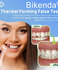 🌟 Official Store | Bikenda® Thermal Forming False Teeth🦷 Transform Your Smile with Confidence!