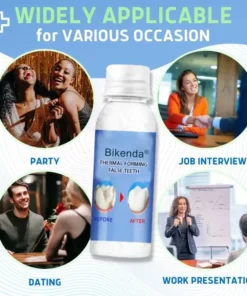 🌟 Official Store | Bikenda® Thermal Forming False Teeth🦷 Transform Your Smile with Confidence!
