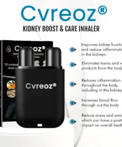🌟 Official Store | Cvreoz® Kidney Boost & Care Inhaler✅ Say Goodbye to Kidney Problems and Hello to Healthier Kidneys!