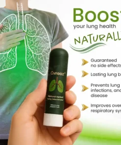 🌿 Official Store | Cvreoz® Natural Herbal Lung Detox Inhaler ✅ Breathe Free, Live Fully—25% Off Today!