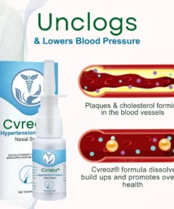 🌟 Official Store | Revolutionize Your Blood Pressure Management with Cvreoz® Hypertension Control Nasal Spray🔥The Fast-Acting Solution You’ve Been Waiting For!✅