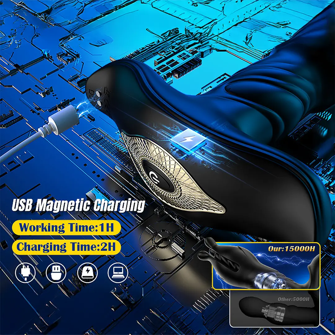 BLOOMEX 360° Thrusting & Flapping Suptruck Vibrator