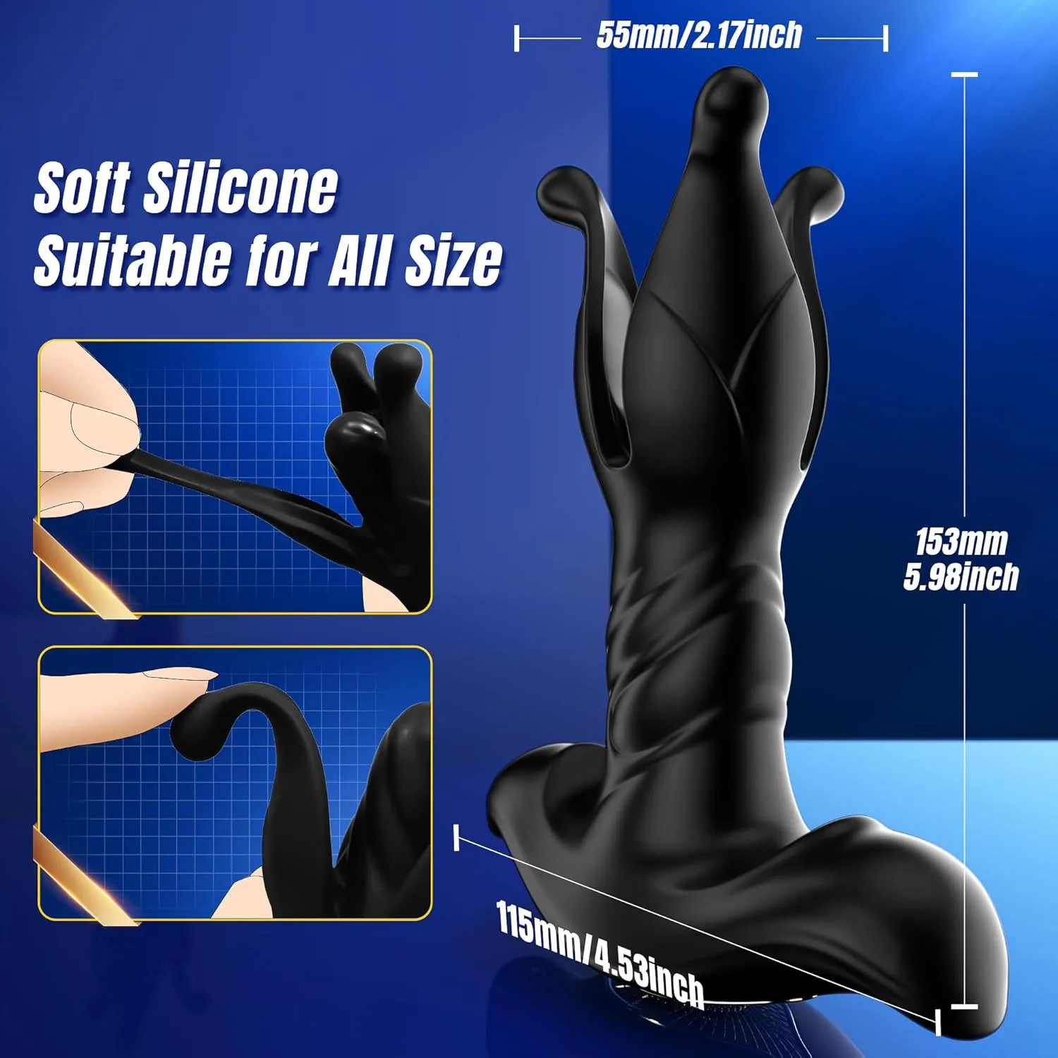 BLOOMEX 360° Thrusting & Flapping Suptruck Vibrator