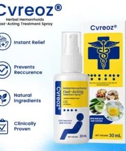 Cvreoz® Herbal Hemorrhoids Fast-Acting Treatment Spray