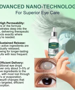 🔥Hot Sale - 50% OFF🌿 Cvreoz® Nano Eye Drops Serum for Presbyopia and Myopia