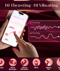 OraliX Suptruck 4-in-1 Thrusting & Licking Tongue Kiwinet Vibrator