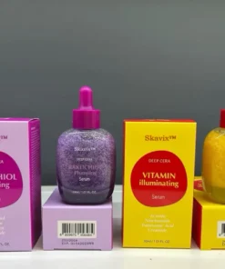 Skavix™ Pore Tightening 2-in-1 - Bakuchiol Plumping Serum Retinol alternative and vegan PDRN for elasticity, minimized pores, and smoother skin