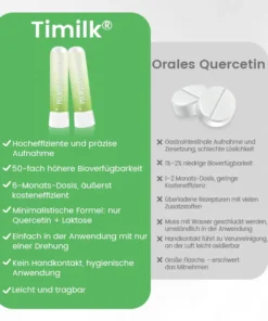 Timilk® Pulmovia Quercetin Lungenentgiftungs-Inhalator